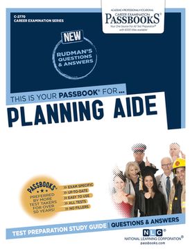 portada Planning Aide (C-2770): Passbooks Study Guide Volume 2770 (en Inglés)