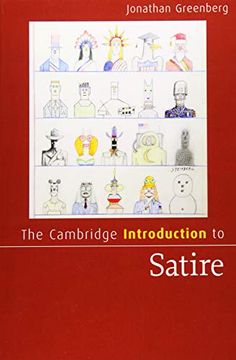 portada The Cambridge Introduction to Satire (Cambridge Introductions to Literature) (in English)