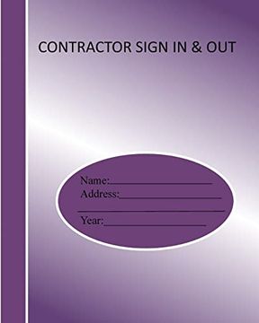 portada Contractor Sign in and out (en Inglés)