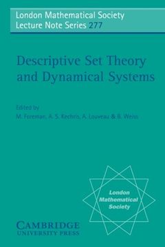 portada Descriptive set Theory and Dynamical Systems Paperback (London Mathematical Society Lecture Note Series) (en Inglés)