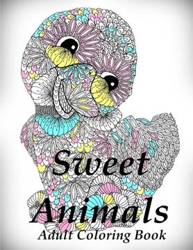 portada Sweet Animals - Colouring Book (Anti-stress art therapy;-)