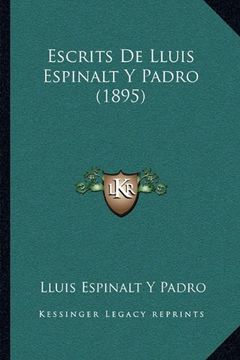 portada Escrits de Lluis Espinalt y Padro (1895)