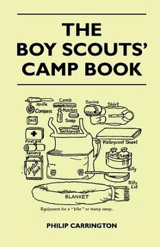 portada the boy scouts' camp book (en Inglés)