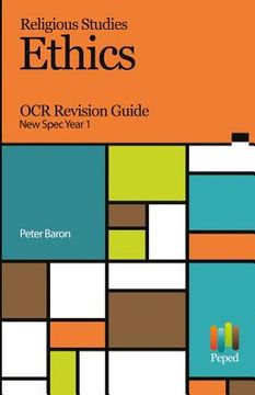 portada Religious Studies Ethics OCR Revision Guide New Spec Year 1 (en Inglés)