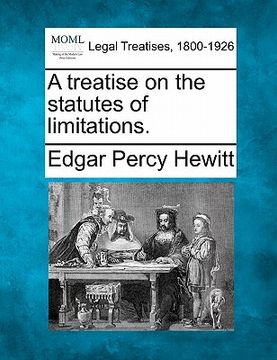 portada a treatise on the statutes of limitations. (en Inglés)