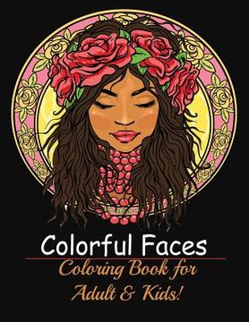 portada Fine Faces: Coloring Book for Adult & Kids! (en Inglés)