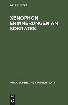 portada Xenophon: Erinnerungen an Sokrates (en Alemán)