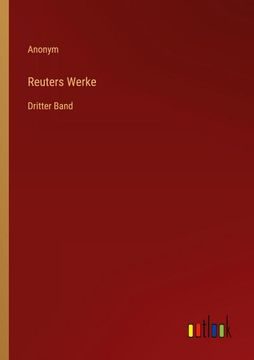 portada Reuters Werke: Dritter Band (en Alemán)