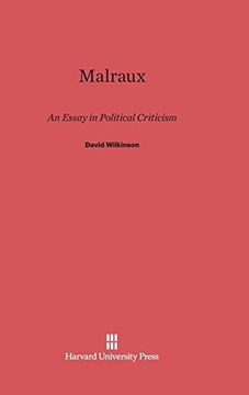 portada Malraux (en Inglés)