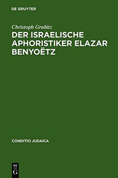 portada der israelische aphoristiker elazar benyoetz (en Inglés)