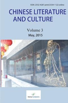 portada Chinese Literature and Culture Volume 3 (in English)