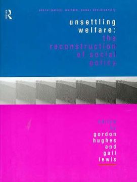 portada unsettling welfare: the reconstruction of social policy (en Inglés)