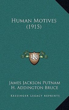 portada human motives (1915) (en Inglés)
