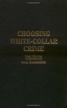 portada Choosing White-Collar Crime Hardback (Cambridge Studies in Criminology) (en Inglés)
