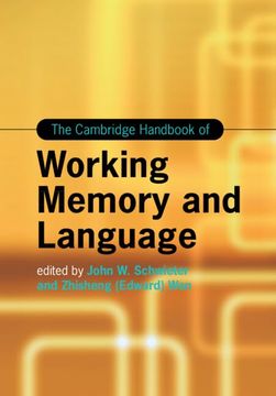 portada The Cambridge Handbook of Working Memory and Language (Cambridge Handbooks in Language and Linguistics) (en Inglés)