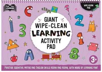 portada 3+ Giant Wipe-Clean Learning Activity pad