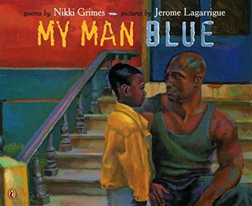 portada My man Blue (Picture Puffin Books) (en Inglés)