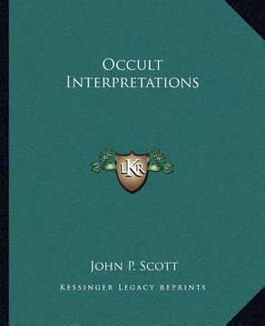 portada occult interpretations (en Inglés)