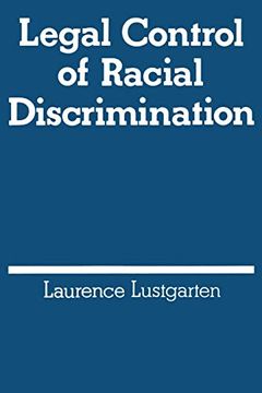 portada Legal Control of Racial Discrimination (en Inglés)