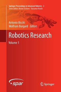 portada Robotics Research: Volume 1 (en Inglés)