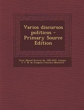 portada Varios Discursos Politicos (en Portugués)