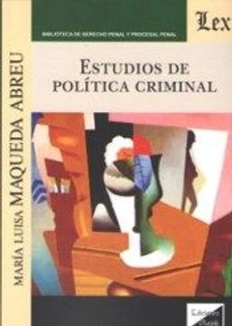 portada Estudios de Politica Criminal