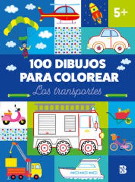 portada 100 Dibujos Para Colorear-Los Transportes (in Spanish)