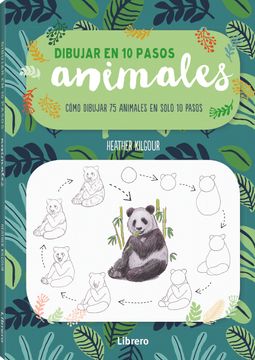 portada Dibujar en 10 Pasos Animales (in Spanish)