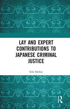 portada Lay and Expert Contributions to Japanese Criminal Justice 