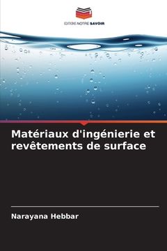 portada Matériaux d'ingénierie et revêtements de surface (in French)