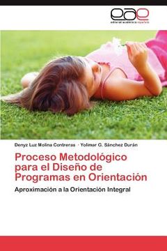 portada proceso metodol gico para el dise o de programas en orientaci n (in Spanish)