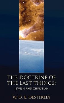 portada doctrine of the last things: jewish and christian (in English)