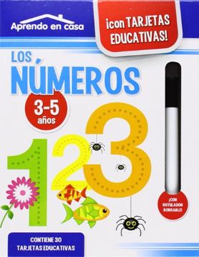 portada Los Numeros (Con Tarjetas Educativas y Rotulador)