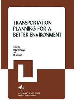 portada Transportation Planning for a Better Environment (en Inglés)