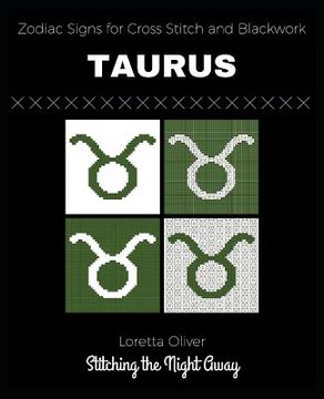 portada Taurus Zodiac Cross Stitch and Blackwork Pattern Set