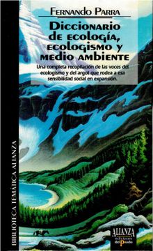 portada Diccionario de Ecología, Ecologismo y Medio Ambiente