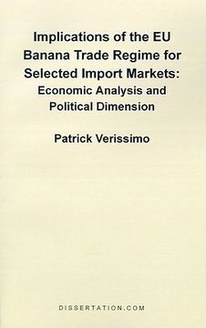 portada implications of the eu banana trade regime for selected import markets: economic analysis and political dimension (en Inglés)