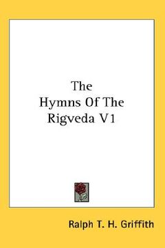 portada the hymns of the rigveda v1