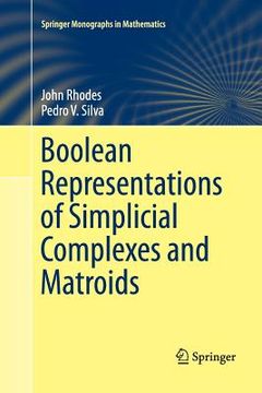 portada Boolean Representations of Simplicial Complexes and Matroids (in English)