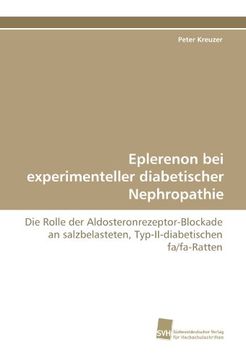 portada Eplerenon Bei Experimenteller Diabetischer Nephropathie