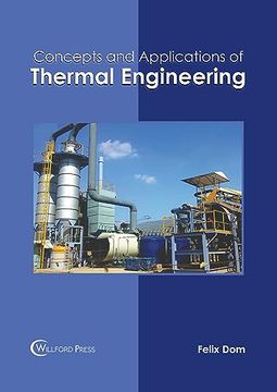 portada Concepts and Applications of Thermal Engineering (en Inglés)