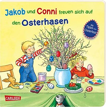 portada Jakob und Conni Freuen Sich auf den Osterhasen (en Alemán)