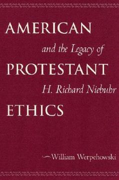 portada american protestant ethics and the legacy of h. richard niebuhr (en Inglés)
