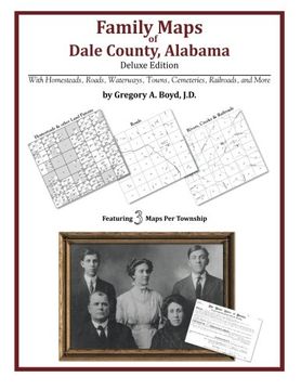 portada Family Maps of Dale County, Alabama, Deluxe Edition (en Inglés)