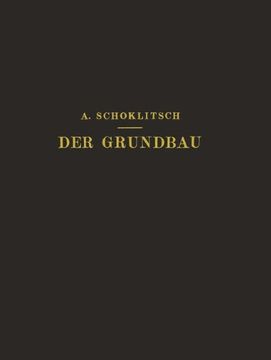 portada Der Grundbau: Ein Handbuch Für Studium und Praxis