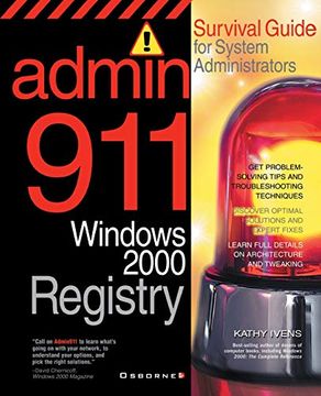 portada Admin911: Windows 2000 Registry (en Inglés)