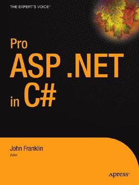portada pro asp.net 1.1 in c#: from professional to expert (en Inglés)