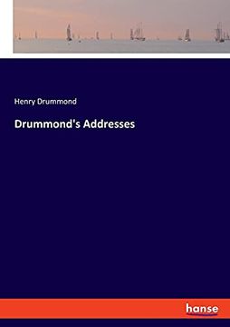 portada Drummond'S Addresses (en Inglés)