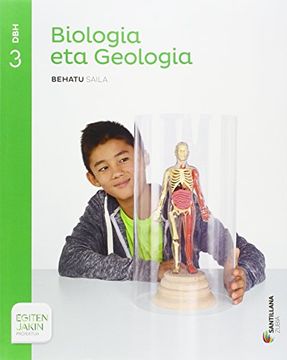 portada Biologia eta geologia behatu saila 3 DBH egiten jakin (Paperback) 