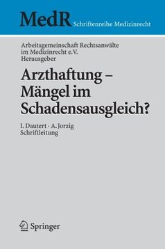 portada Arzthaftung - Mängel im Schadensausgleich? (MedR Schriftenreihe Medizinrecht) (German Edition)